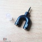 Jual Audio Splitter 35mm Model U Shape Batamkamera