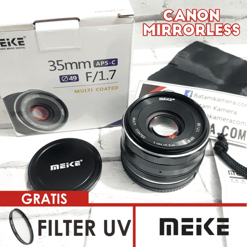 Jual Lensa Meike 35mm For Canon Mirrorless Batamkamera