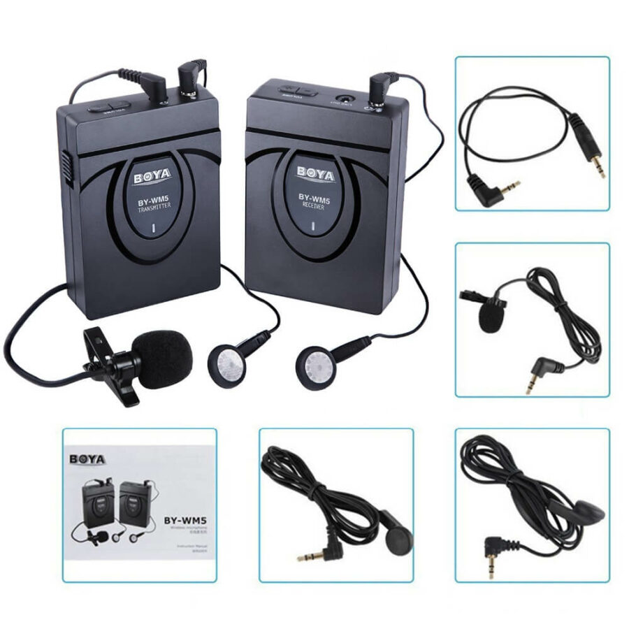 Jual Boya Wireless Mic BY-WM5 di Batam