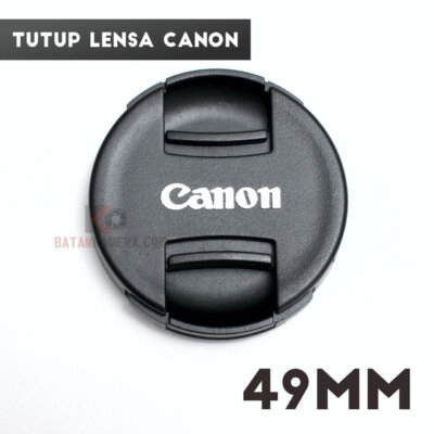 Jual Tutup Lensa 49mm Lenscap Lensa Fix Canon STM