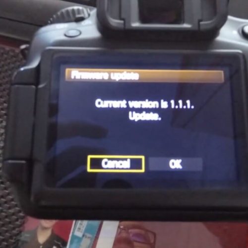 Tutorial Update Firmware Canon EOS 60D