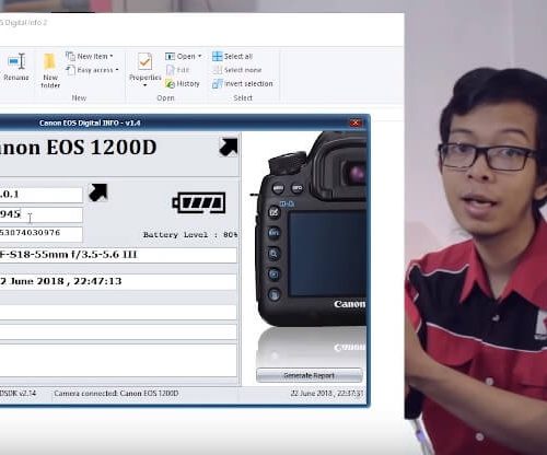 Cara Mengecek SC Kamera Canon Bekas