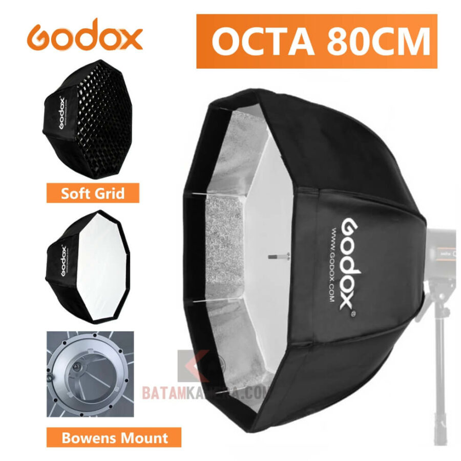 Jual Softbox Octagon 80cm with Grid Batam