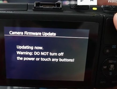 Tutorial Update Firmware Canon EOS M3