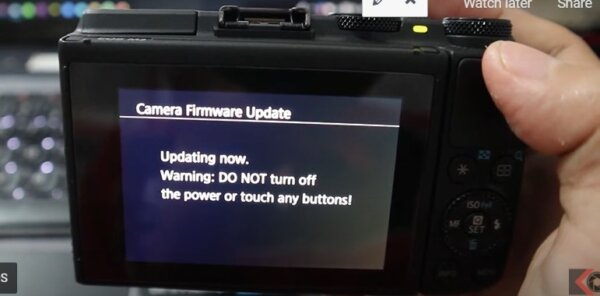 Tutorial Update Firmware Canon EOS M3