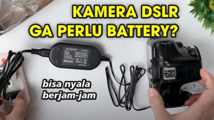 Battery Dummy Kamera DSLR Canon