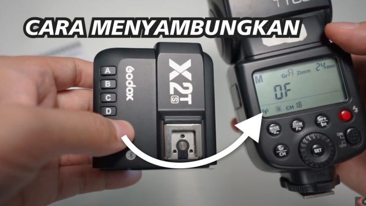 Cara Menggunakan Godox X2T-S ke tt600