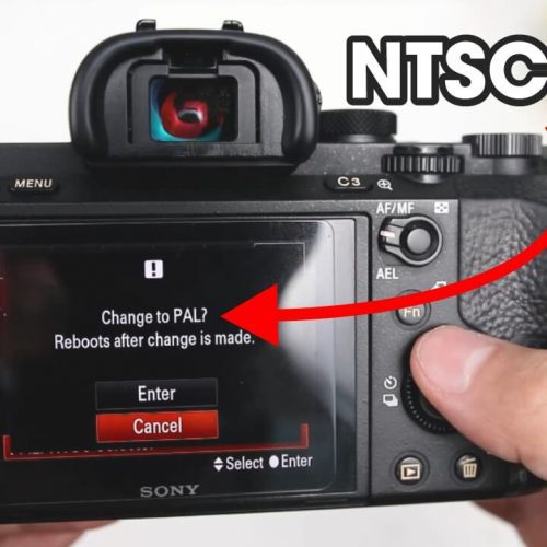 Cara Setting NTSC ke PAL Kamera Mirrorless A7ii