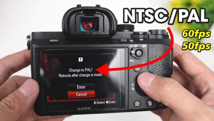 Cara Setting NTSC ke PAL Kamera Mirrorless A7ii