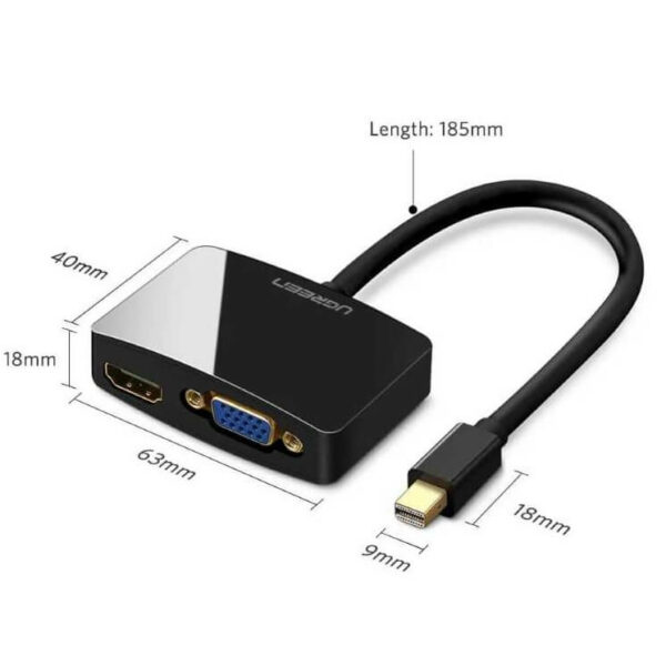 Jual Converter Mini Display to HDMI VGA