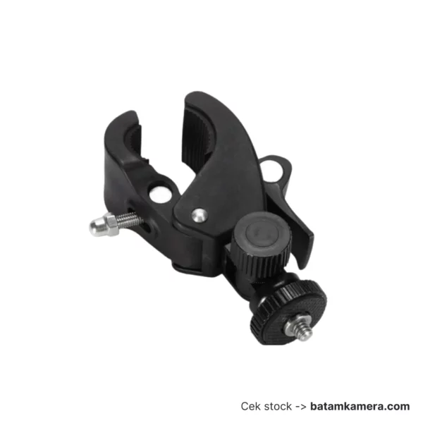 Mount Gagang Sepeda untuk Xiaomi Yi dan GoPro Hero - Black