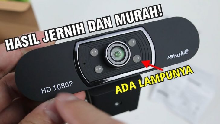 Review Webcam Ashu H800 Full HD Indonesia Batam Kamera