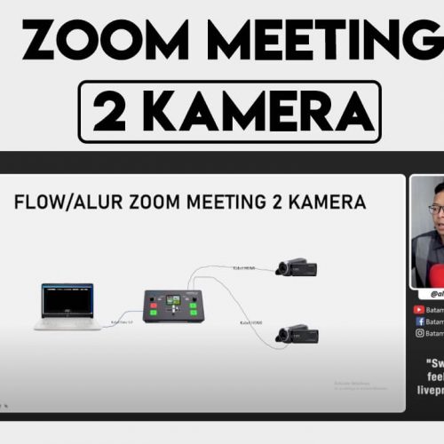 Cara Menggunakan 2 Kamera di Zoom Meeting