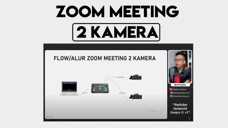 Cara Menggunakan 2 Kamera di Zoom Meeting