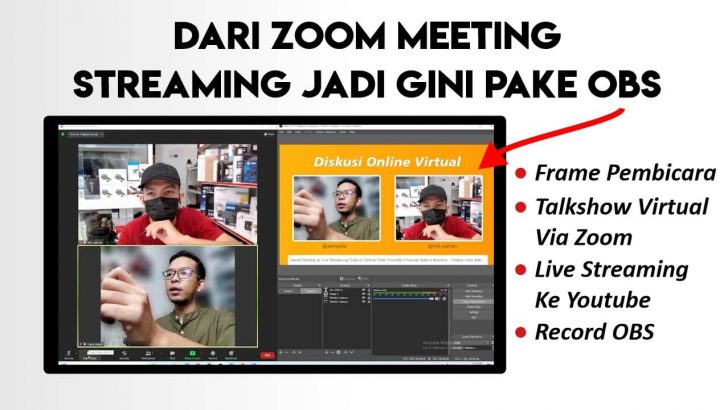 Tutorial Melayout Zoom Meeting di OBS Untuk Live Streaming dan Mendesain Layout