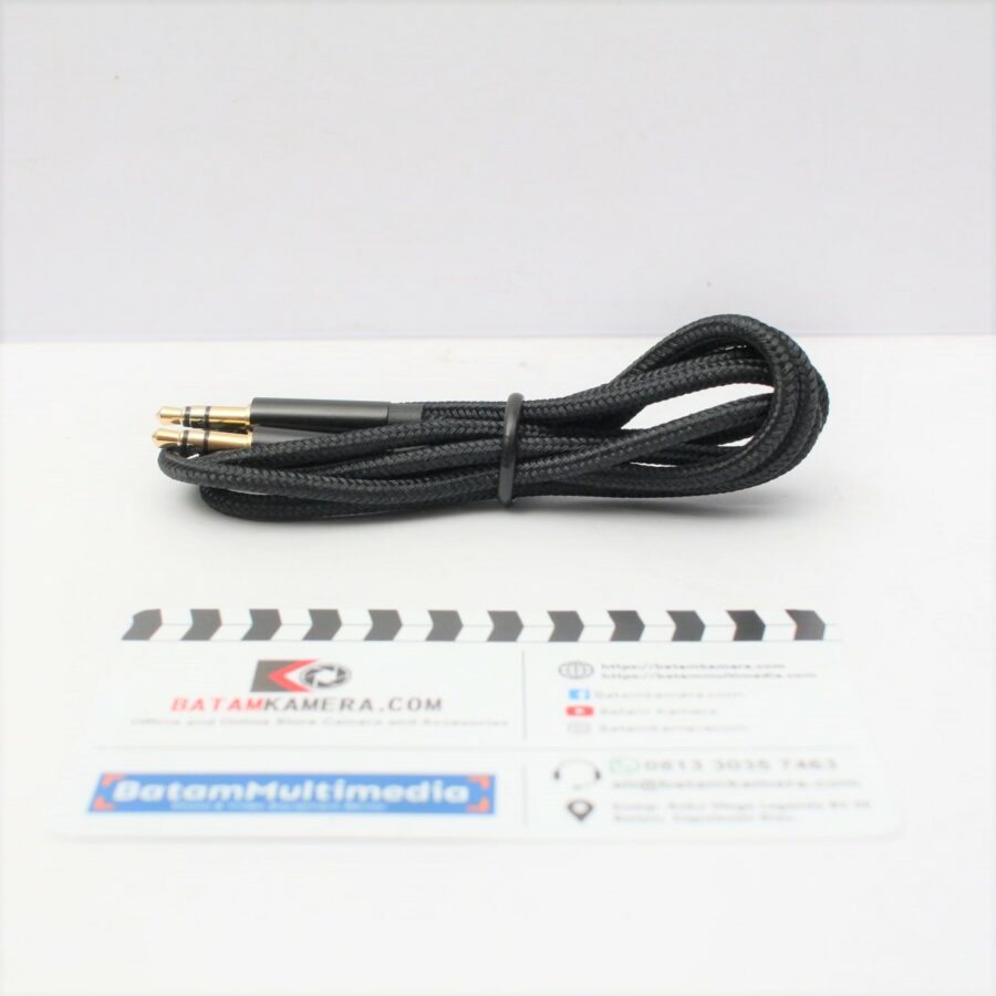 Kabel Aux Audio TRRS Exstention 3.5mm Male To Male 1M -  AV22