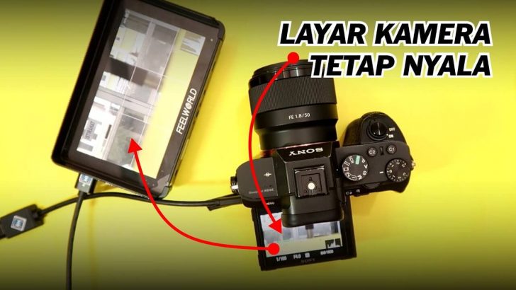 Cara Agar Layar Kamera Tetap Hidup Saat Disambungkan Monitor Capture Card HDMI - Batam Kamera