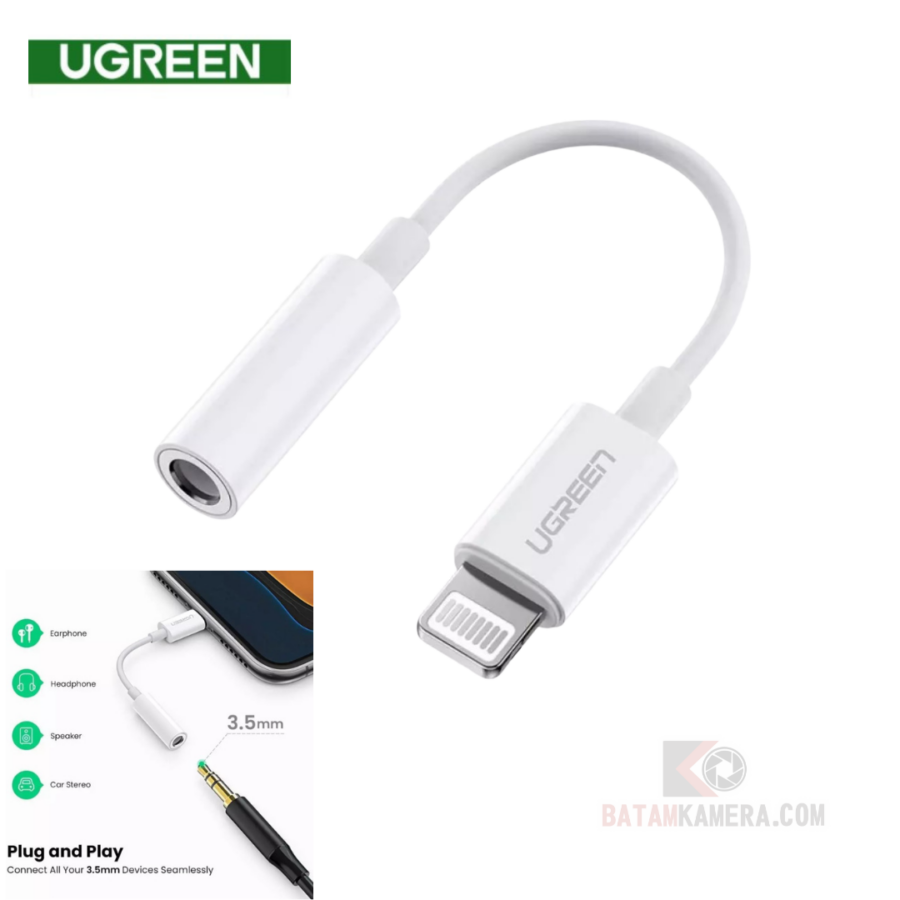 Lightning to 3.5mm Headphone Jack Adapter - UGREEN