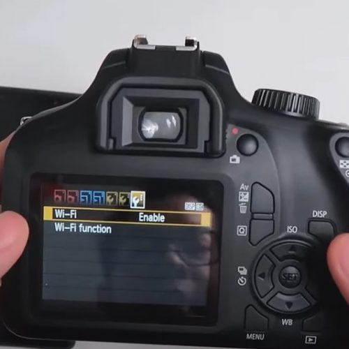 Cara Nyambungin Kamera Canon 3000D ke HP