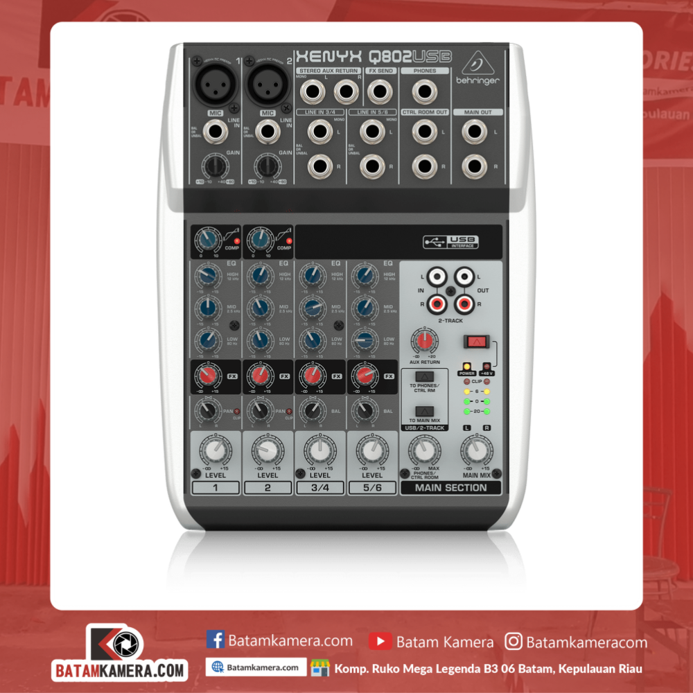 Jual Mixer Audio Behringer Batam