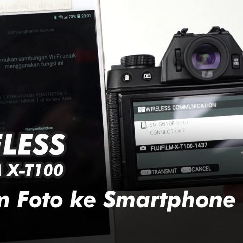 Cara Kirim Foto Video Kamera Fujifilm ke Smartphone