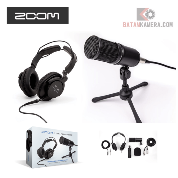 Jual Podcast Zoom ZDM-1 Podcast Mic