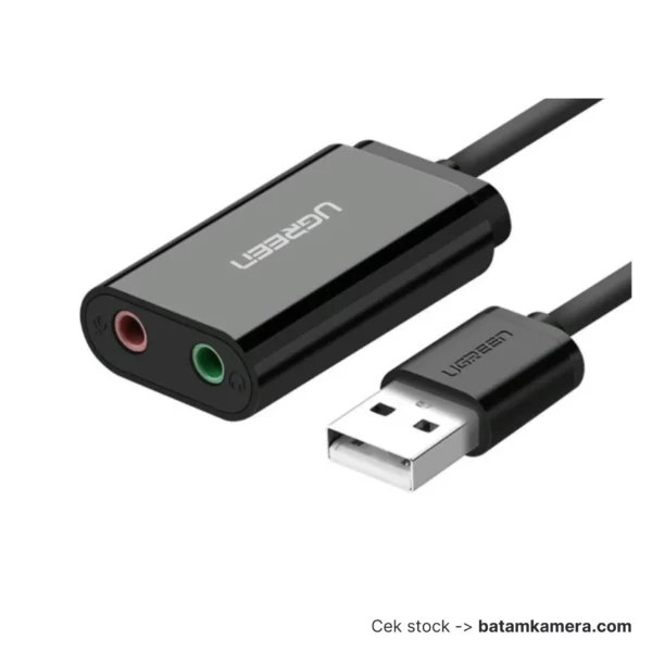 Sound Card USB 2.0 External Adapter 15cm - UGREEN