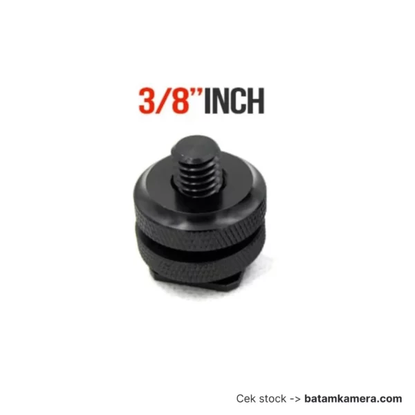 Mounting Hot Shoe Screw 3/8 Inch