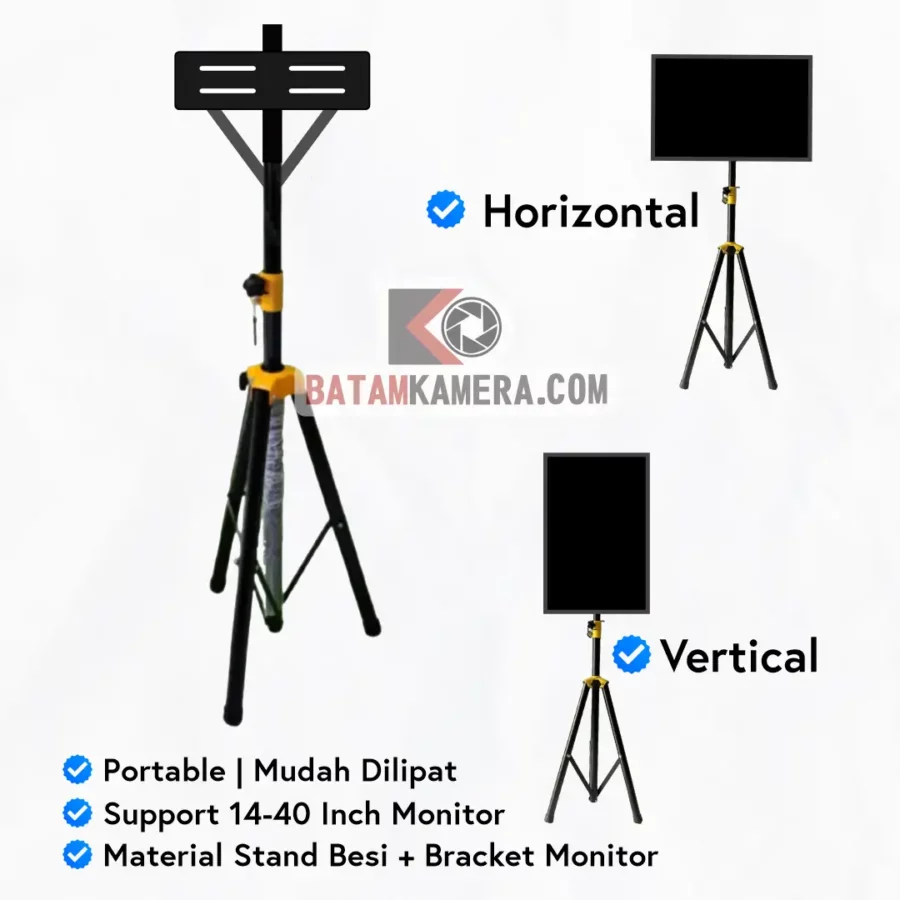 Jual Stand TV Tripod Batam Kamera