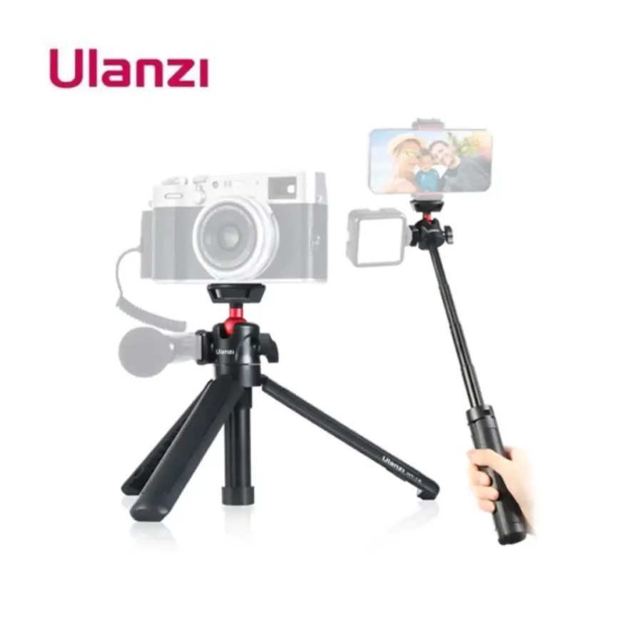 Mini Tripod Ulanzi MT-16 Ballhead Cold Shoe - Gambar 2