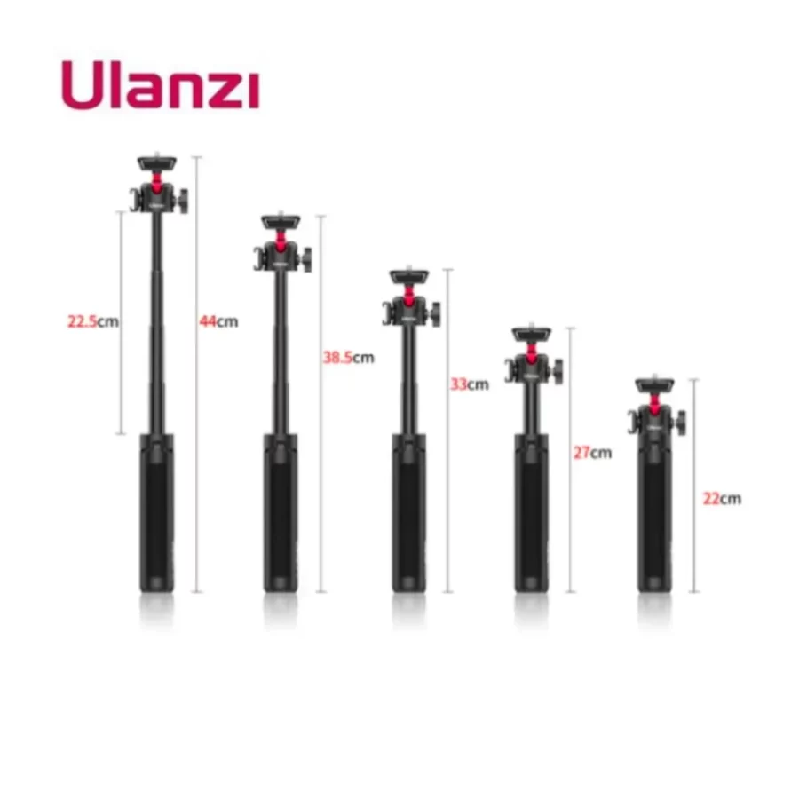 Mini Tripod Ulanzi MT-16 Ballhead Cold Shoe - Gambar 3