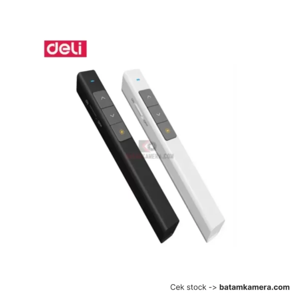 Deli Pointer Wireless Presentasi Slideshow Red Laser 2802