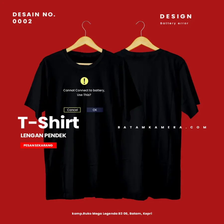 T-Shirt Design UI Camera - Gambar 3