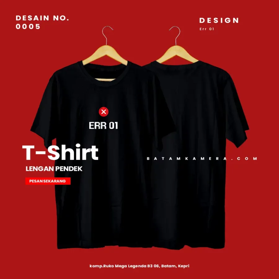 T-Shirt Design UI Camera - Gambar 2