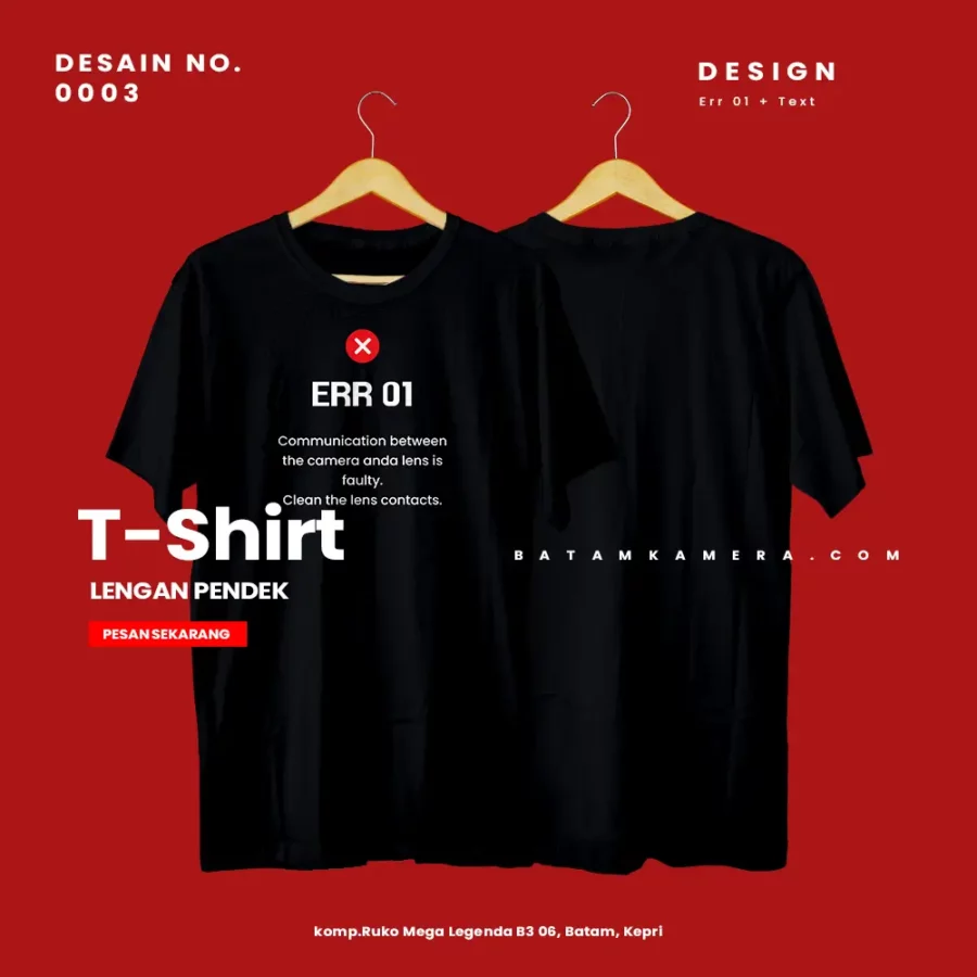 T-Shirt Design UI Camera