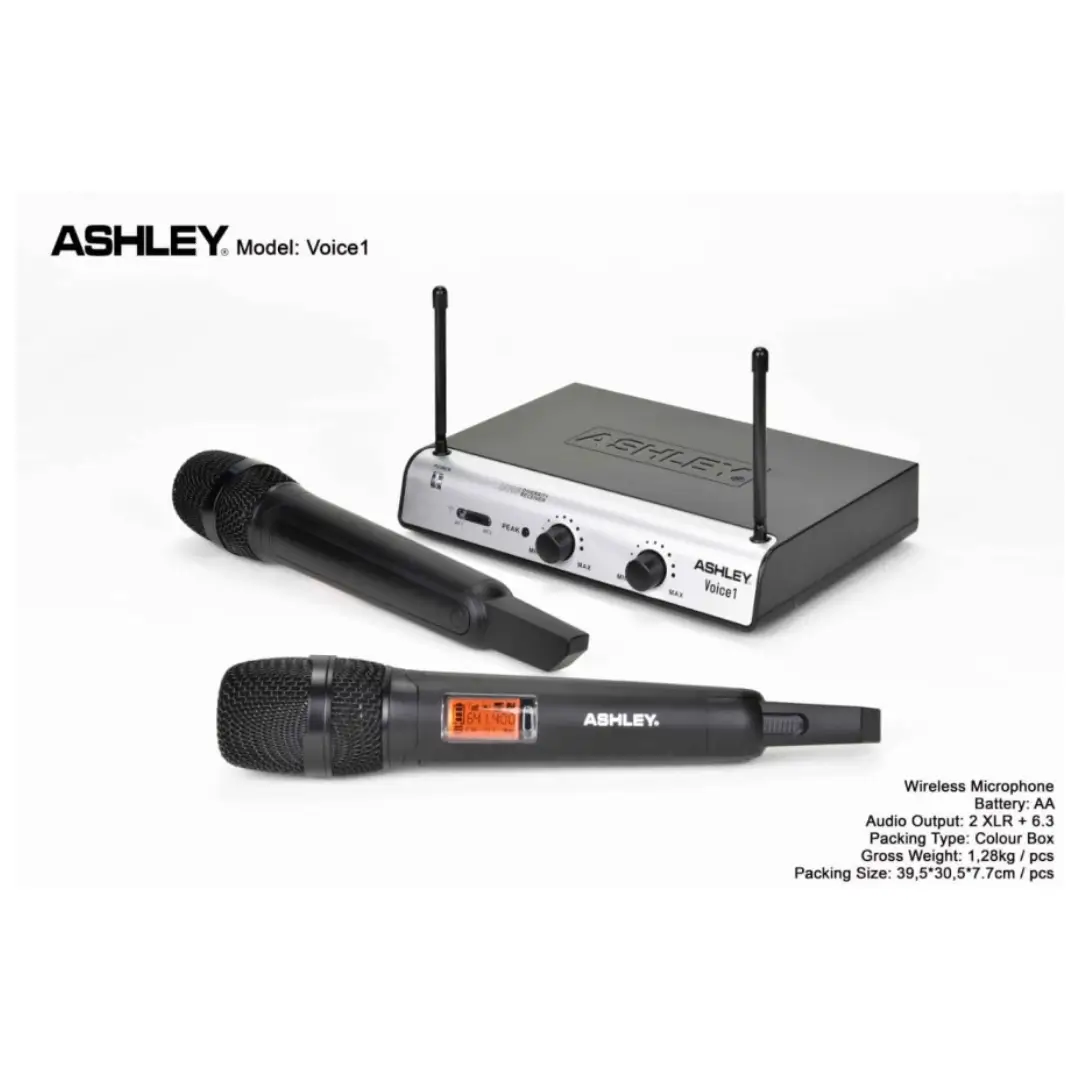 Jual Mic Wireless Ashley Voice 1 Batamkamera