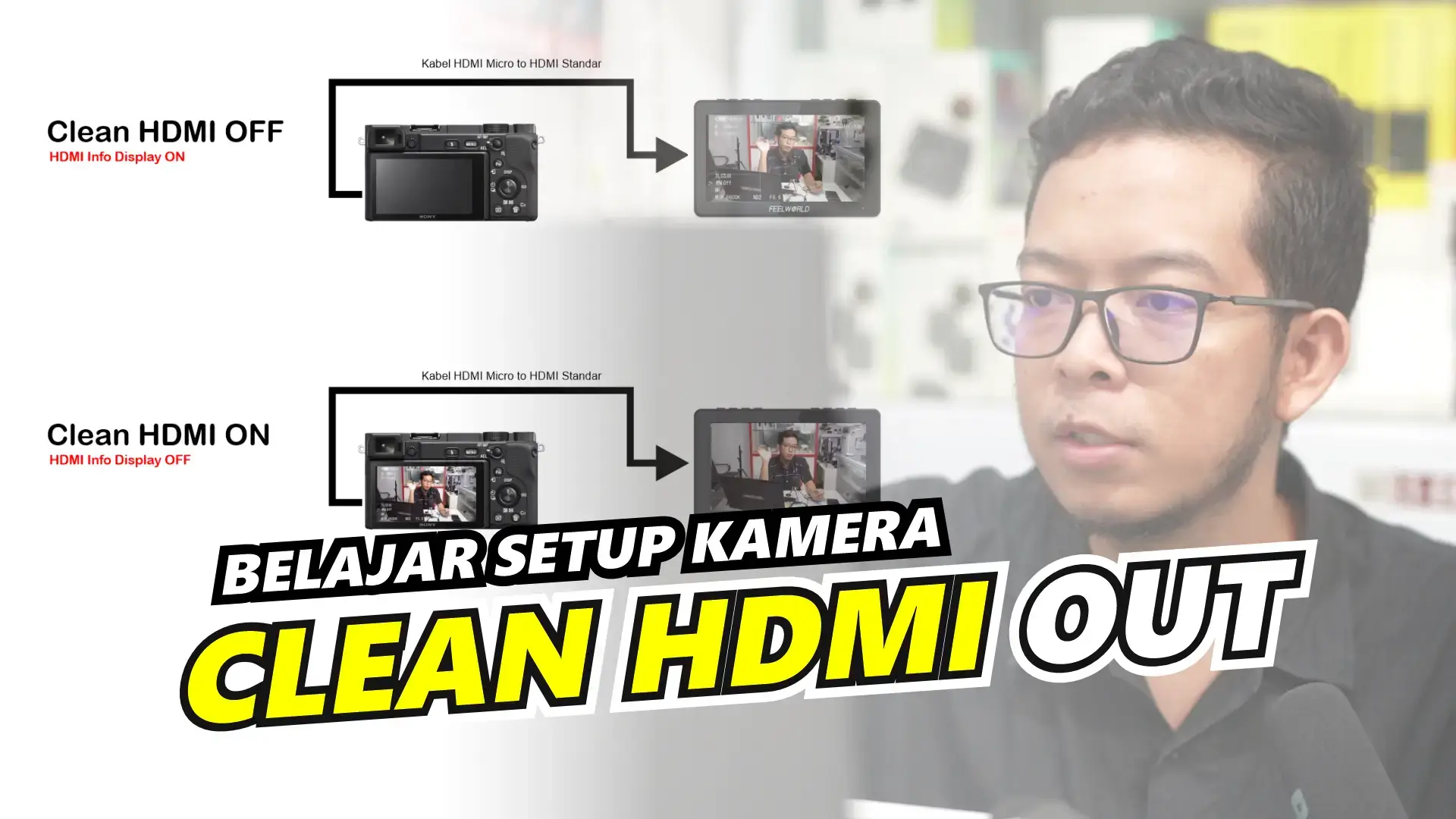 Cara Setting Kamera Mirrorless Untuk Live Streaming