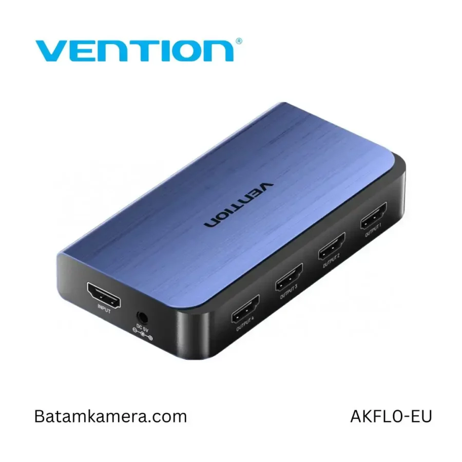 Vention AKF HDMI Splitter 1 in 4 Out Screen Duplicate 3D 4K Full HD