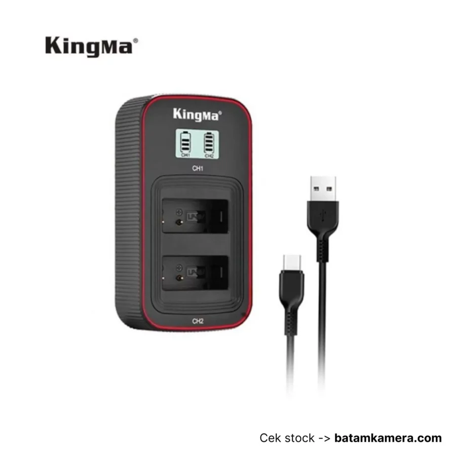 Kingma Dual Charger LCD For LP-E17