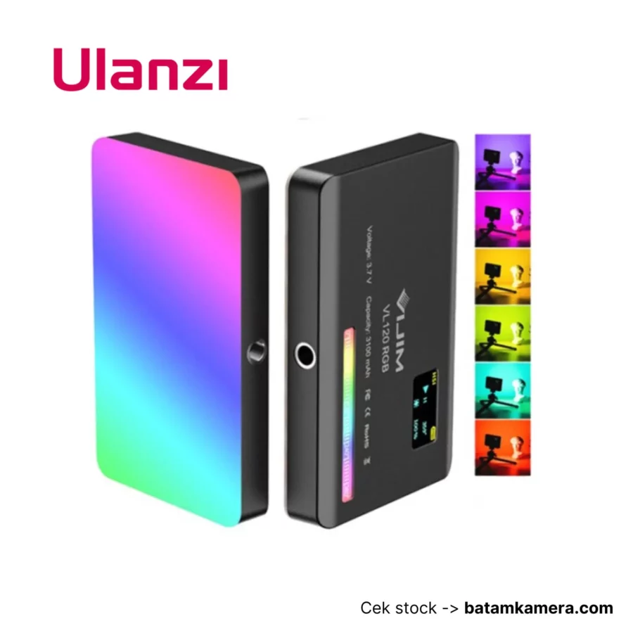 Ulanzi Vijim VL120 RGB Lampu LED Video Light