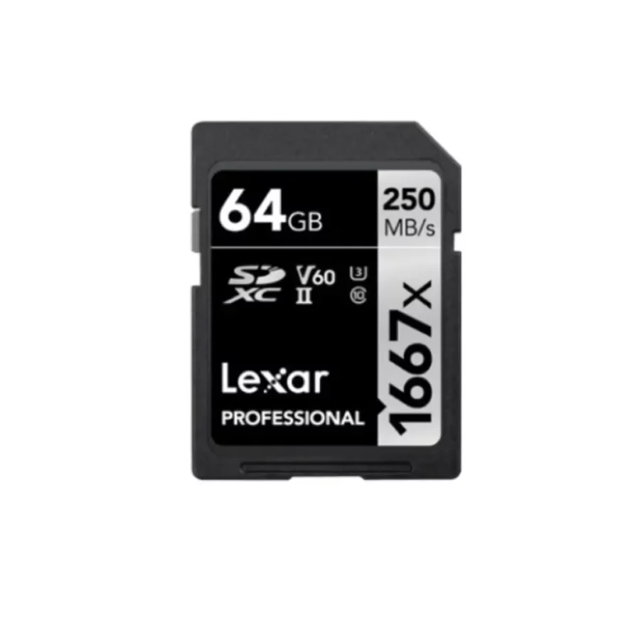 Lexar Professional 1667x SDXC UHS-II V60 64GB