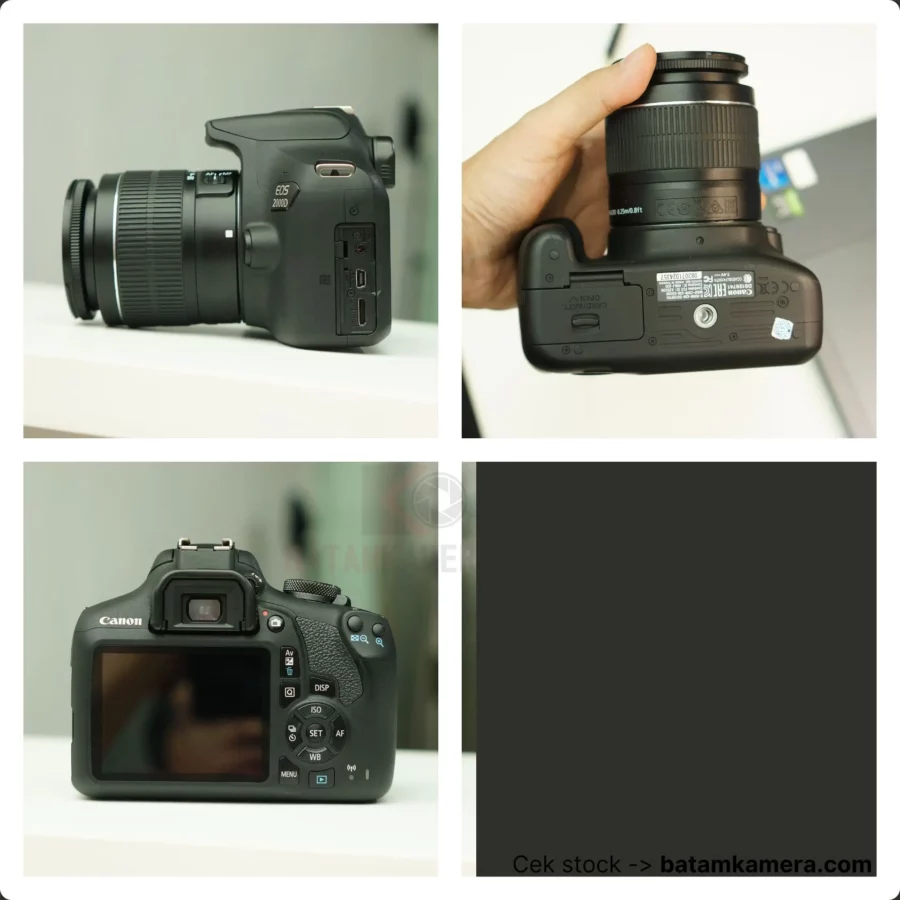 Canon EOS 2000D Kit 18-55 III - 4357 - Gambar 2