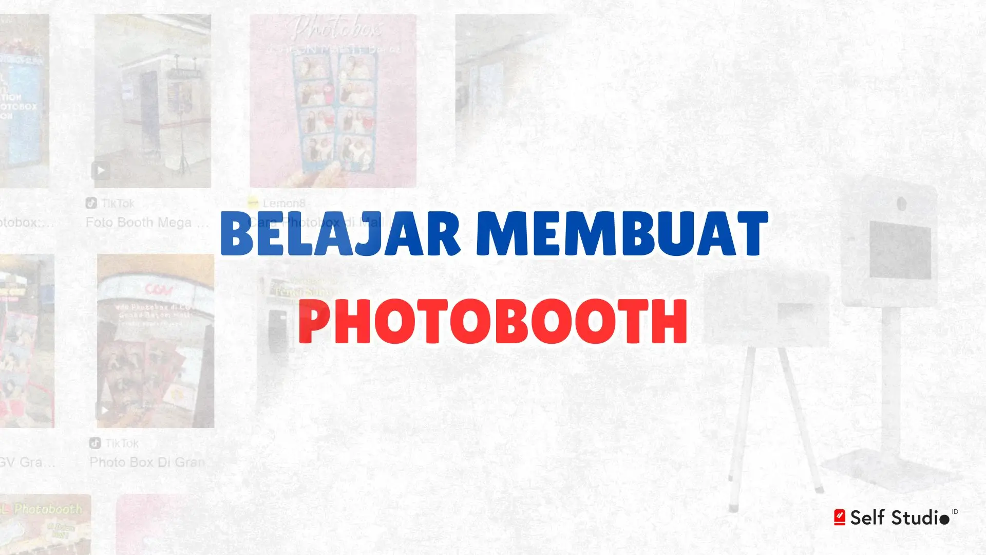 Mau Buat Usaha Photobooth Alat Foto Cetak Otomatis Bisa QRIS