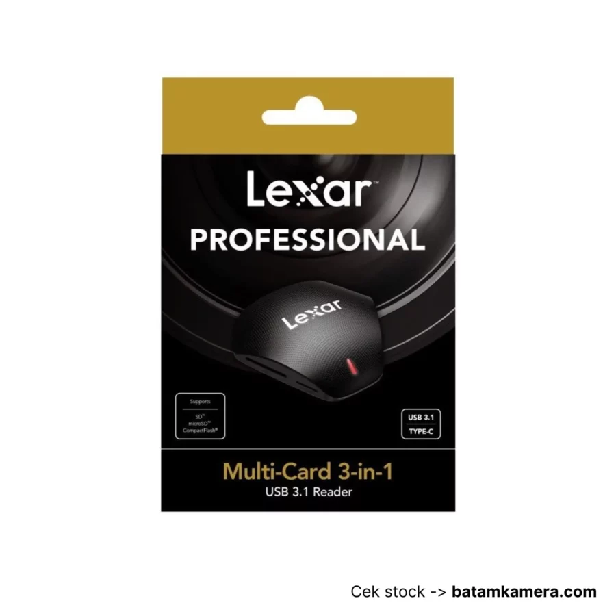 Lexar Professional Multi Card 3in1 USB 3.1 Reader LRW500