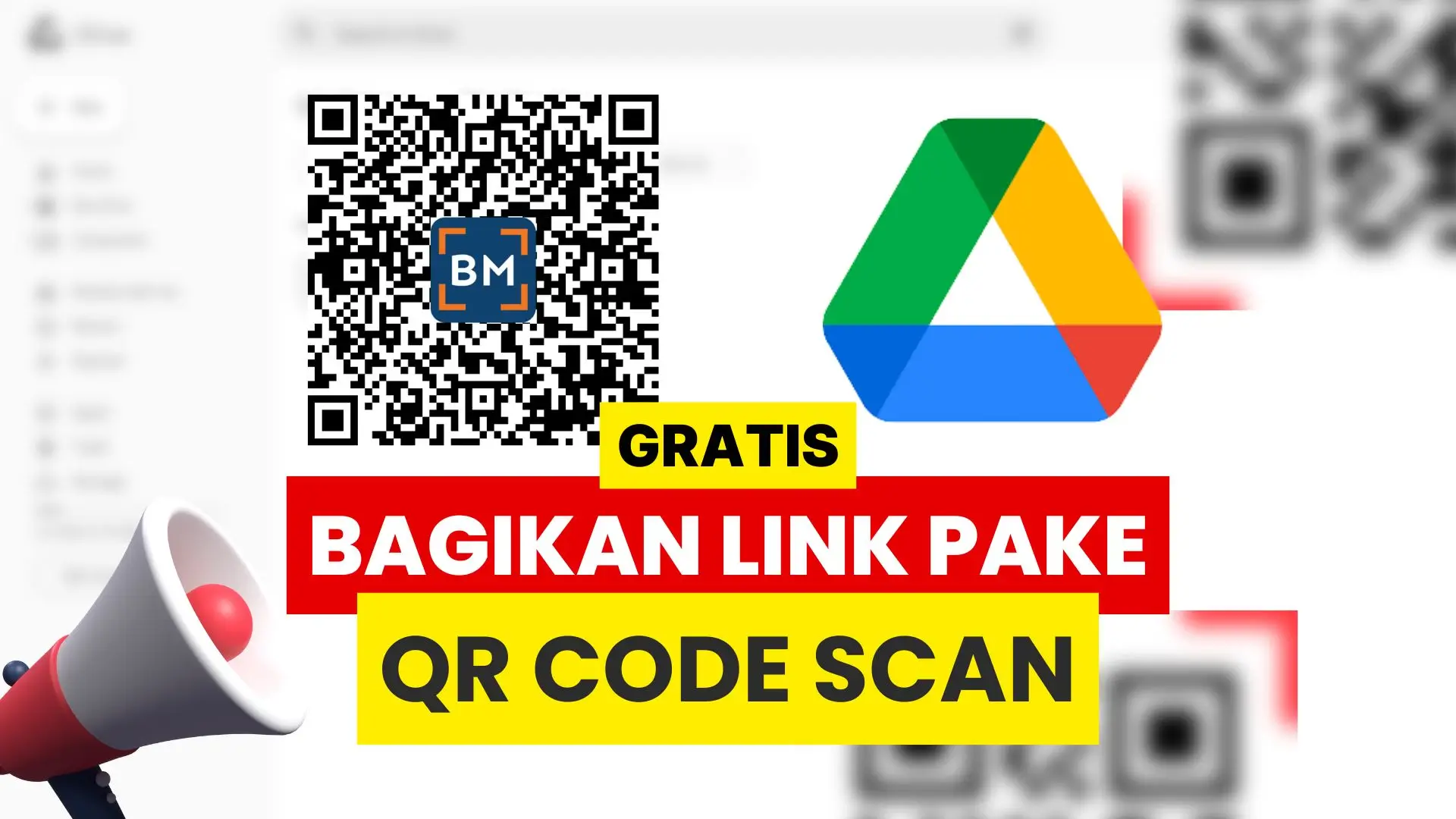 Cara Membagikan Link Google Drive Pake QR Code Gratis