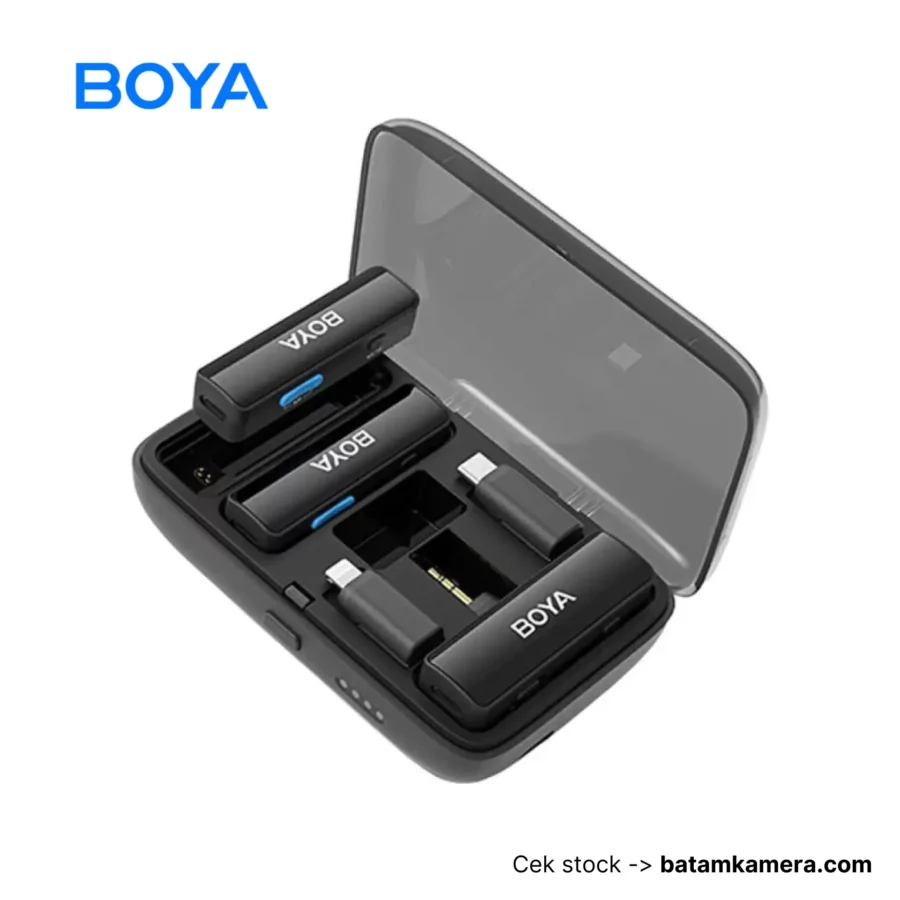 BOYA LINK All in One 2.4GHz Dual Channel Wireless Microphone System