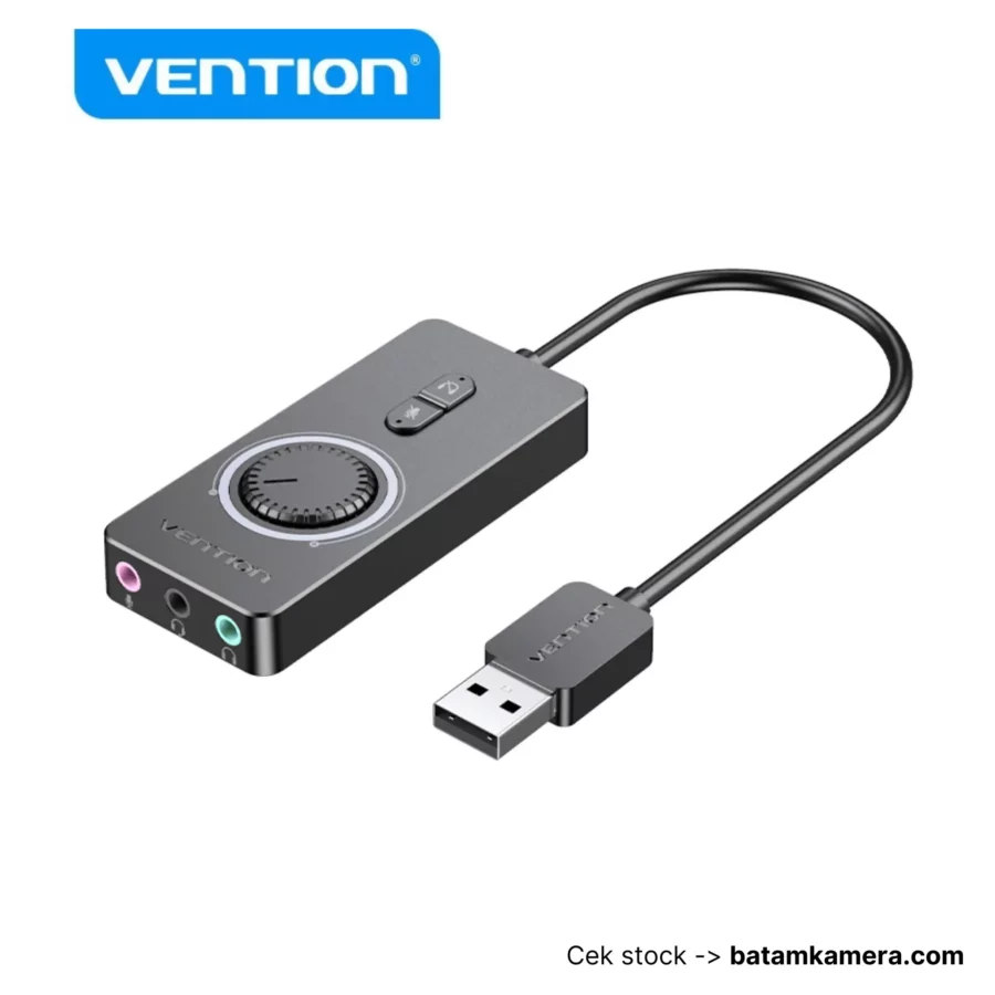 VENTION Sound Card USB with Microphone Input and Volume Control - CDR