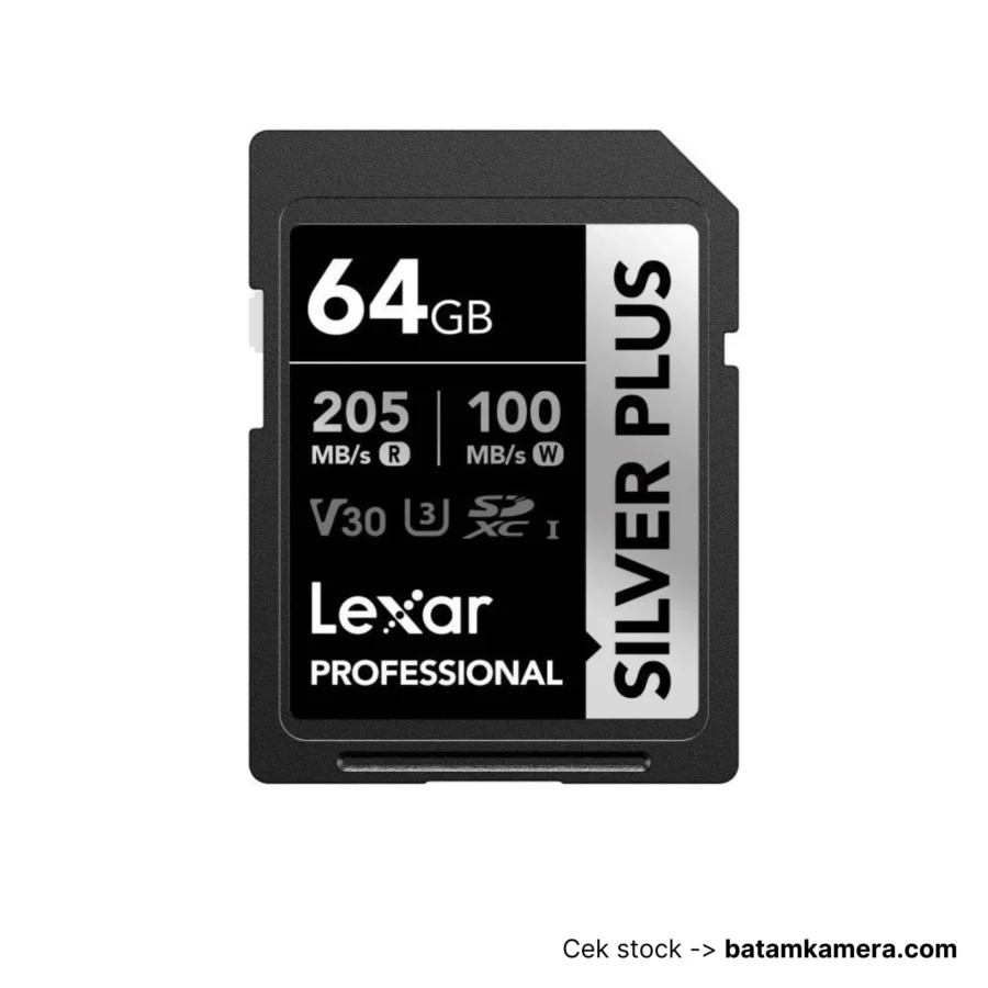 Lexar Professional Silver Plus 205MB/s 64GB SDXC