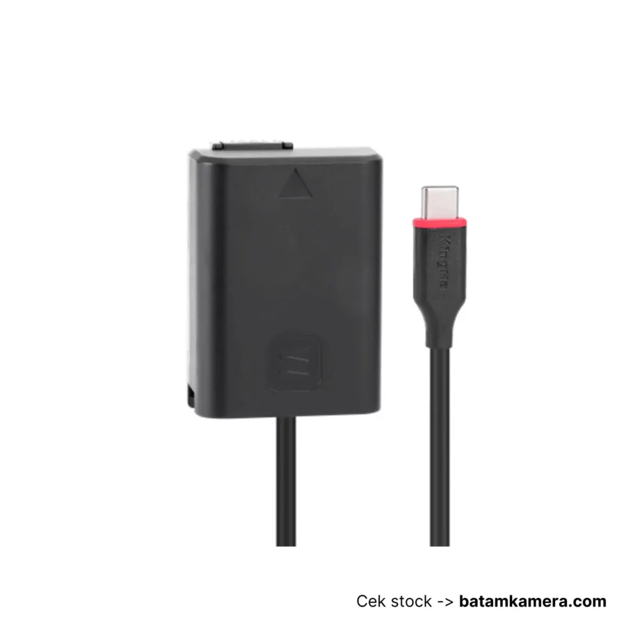 Kingma Type-C to NP-FW50 Dummy battery Coupler