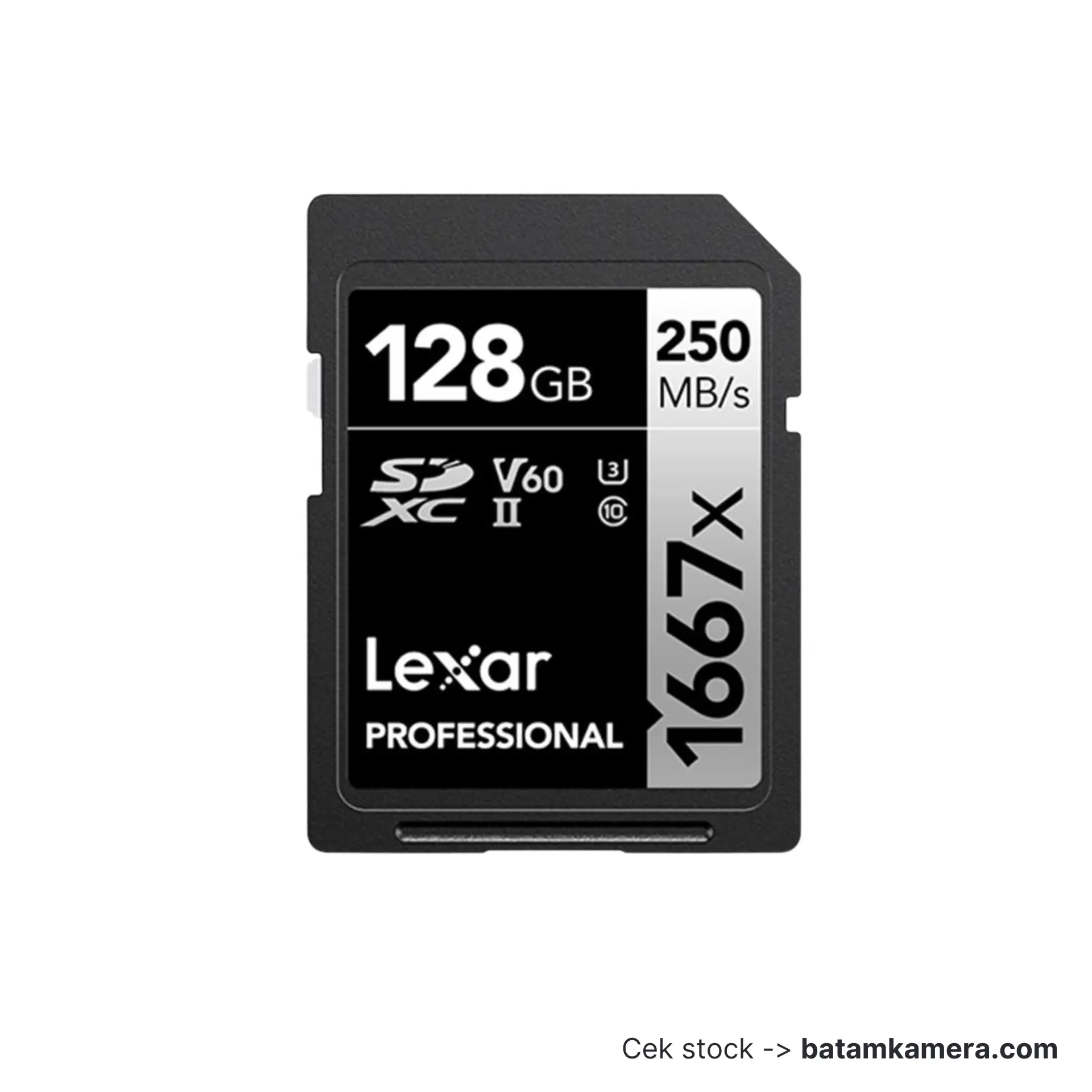 Lexar Professional SDXC UHS-II 128GB Card